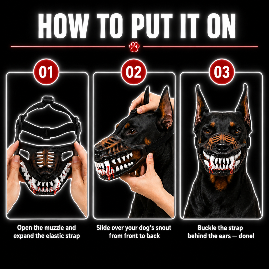 Hellhound Monster Muzzle