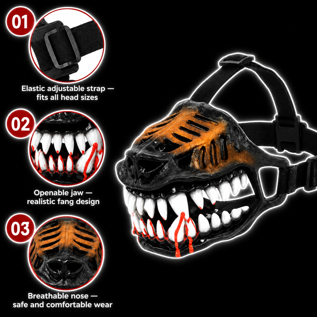 Hellhound Monster Muzzle