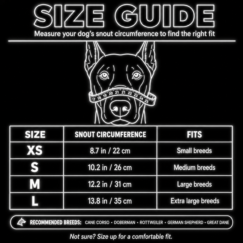 Hellhound Monster Muzzle