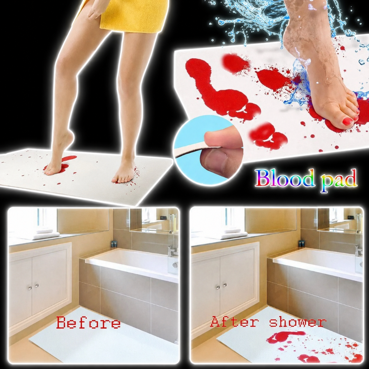 Horror Bath Mat